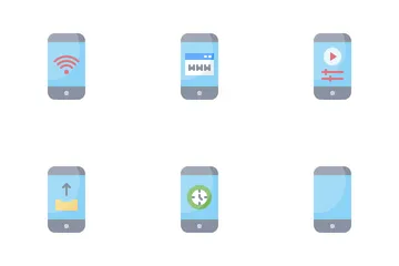 Aplicativos para smartphones Pacote de Ícones