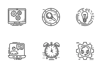 Apoyo técnico Paquete de Iconos