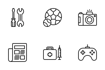 App-Kategorien Symbolpack