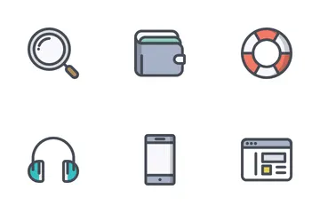 App SEO Bolt Line Icon Pack