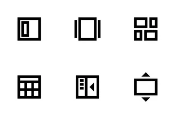 App & Web Layout Icon Pack