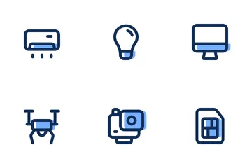 Appareil électronique Pack d'Icônes