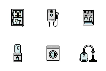 Appareils électroménagers Pack d'Icônes