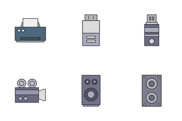 Appareils électroniques Pack d'Icônes
