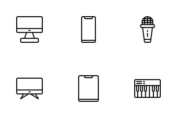 Appareils électroniques Pack d'Icônes