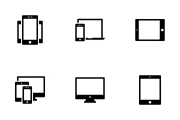 Appareils et Web réactif Pack d'Icônes