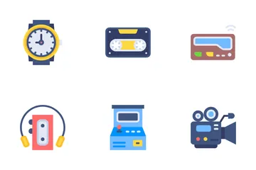Appareils vintage Pack d'Icônes