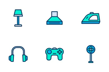 Appliances - Lineal Color Icon Pack