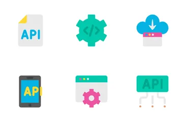 Application Programming Interface Vol-1 Icon Pack