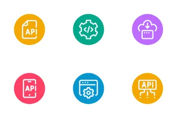 Application Programming Interface Vol-1 Icon Pack