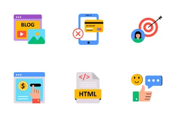 Application Web et mobile Pack d'Icônes