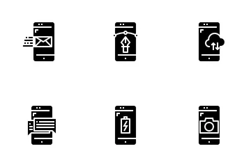 Applicazione mobile Icon Pack