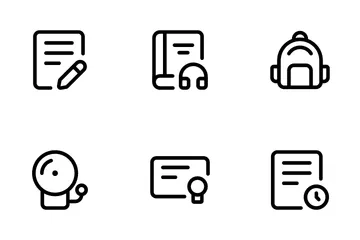 Apprentissage Icon Pack