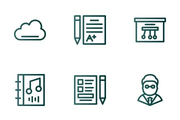 Apprentissage Icon Pack