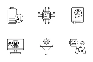 Apprentissage automatique Pack d'Icônes