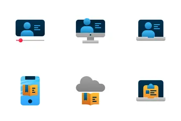 Apprentissage en ligne Pack d'Icônes