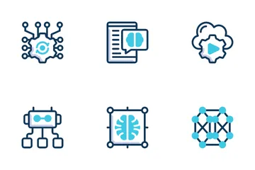 L'apprentissage en profondeur Pack d'Icônes