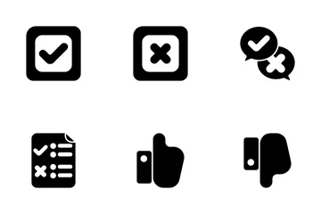 Approved And Rejected Icon Pack