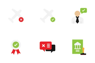 Approved And Rejected Icon Pack