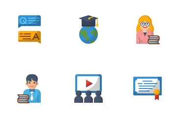 Aprendizagem online Pacote de Ícones