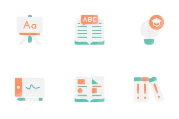 Aprendiendo Paquete de Iconos
