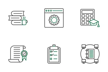 Aprendiendo Paquete de Iconos