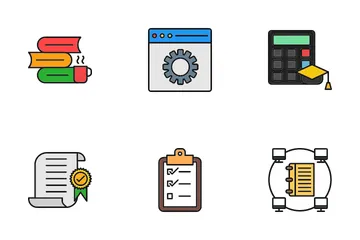 Aprendiendo Paquete de Iconos