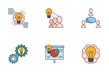 Aprendizaje creativo Paquete de Iconos