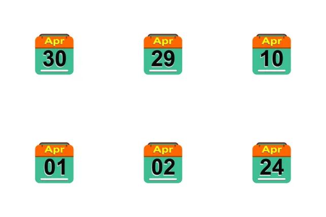 April Calendar 2017 4 Flat Icon Pack 30 Flat Miscellaneous Icons April Calendar 2017 4 Flat Icon Pack 30 Flat Miscellaneous Icons