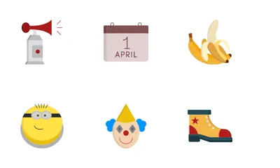 Erster April Symbolpack