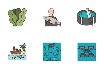 Aquaculture Icon Pack