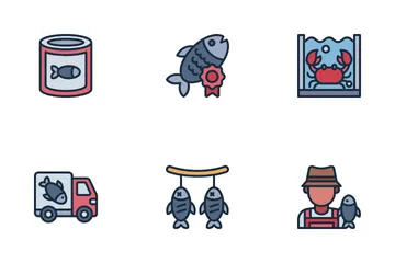 Aquaculture Icon Pack