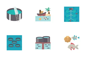 Aquaculture Icon Pack