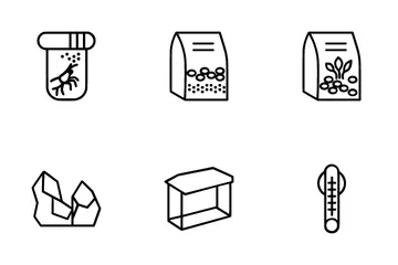 Aquarium-Hilfsmittel Symbolpack