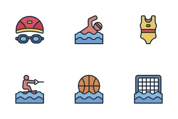 Aquatic Sport Icon Pack