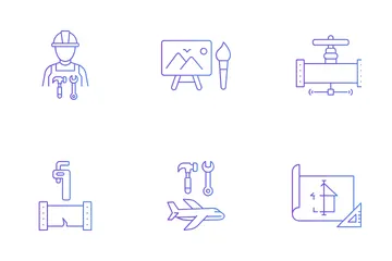 Arbeiterjobs Icon Pack