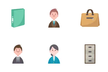 Arbeitsplatz Symbolpack