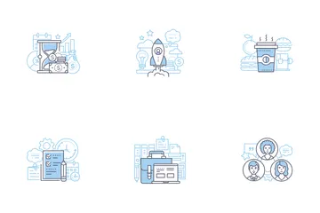 Arbeitsprozess Symbolpack
