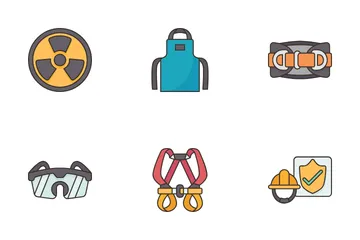 Arbeitssicherheit Icon Pack