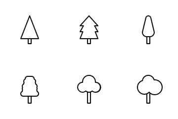 Árbol Paquete de Iconos