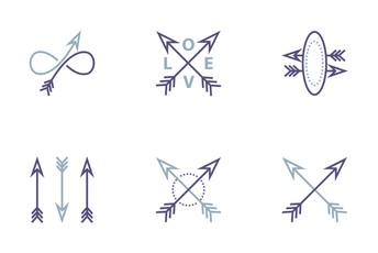 Archery & Arrow Icon Pack
