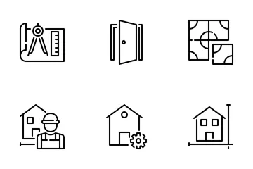 Architect And Construction Icon Pack