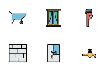 Architect And Construction Icon Pack