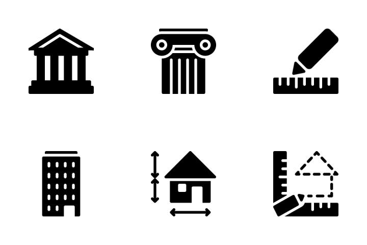 Условный знак дом музей левитана. Архитектура значок. Архитектура пиктограмма. Архитектурные иконки. Символ архитектуры.