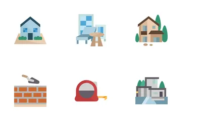 Architecture Element Icon Pack