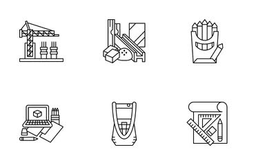 Architecture Element Icon Pack