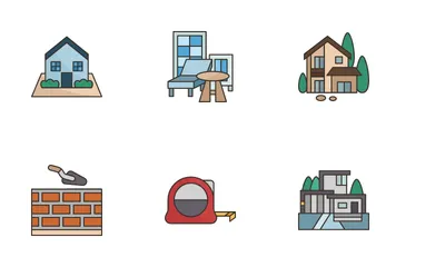 Architecture Element Icon Pack