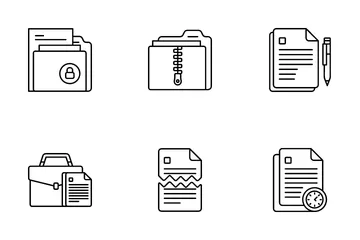 Archivo Documento Icon Pack