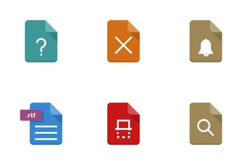 Archivo y carpeta Paquete de Iconos