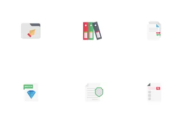 Archivo y documento Icon Pack